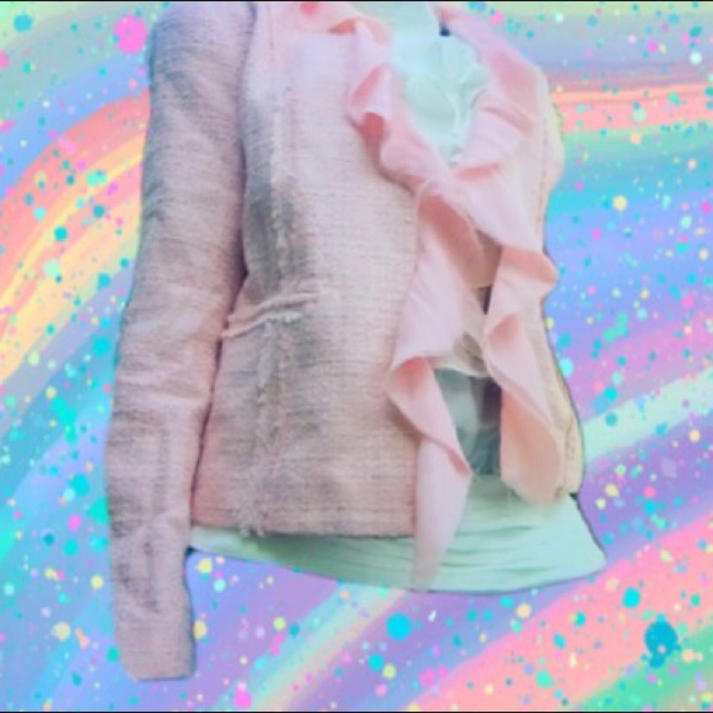 Pink Blazer Jacket